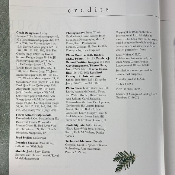 Treasury of Country Crafts: Easy Step-by-step Design - Hardcover Book - Picture 8 of 13